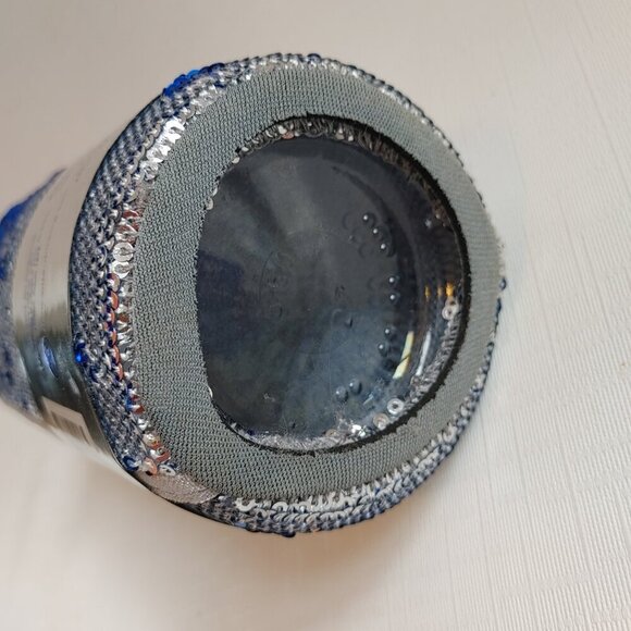 ABSOLUT VODKA Disco Bottle Flip Sequin Bottle Cover 750ml bottle EMPTY - Picture 2 of 4